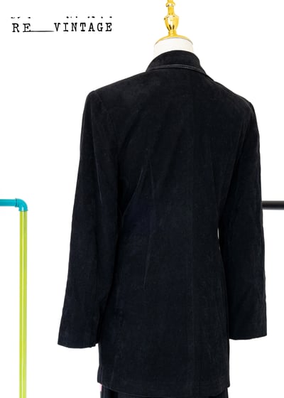 高級水蜜桃觸感的翻領雙排釦西裝外套9