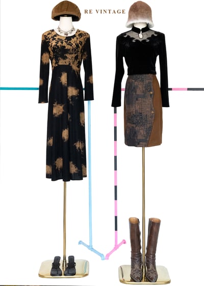 沙丘廢土拼接及膝裙（25-28"）2