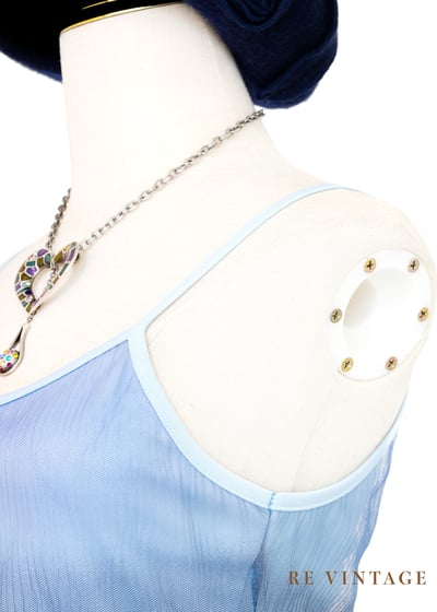 『歐洲寶物-巴黎』Ocean海際線網紗細肩帶洋裝10