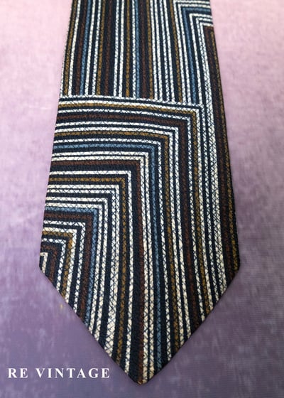 深夜迴路 - 幾何迷宮領帶4