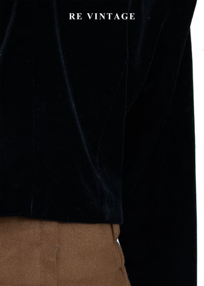 文藝少女 - 雲紋鏤空立領絨布上衣10