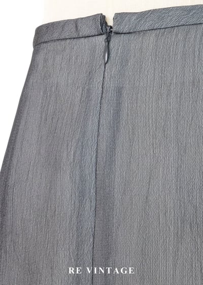 霧灰不規則線條短裙（25"）11