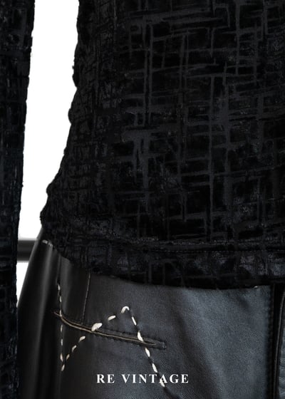 數位殘影燒絨上衣4