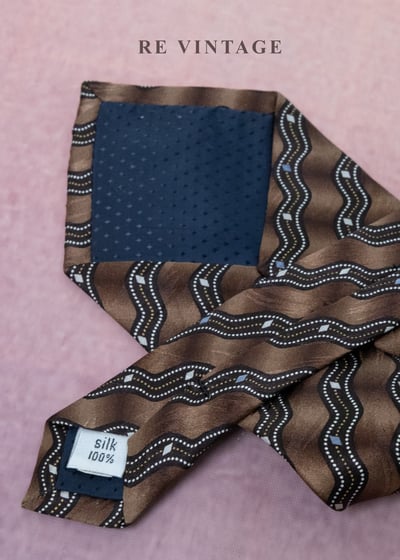 焦糖巧克力海浪領帶11