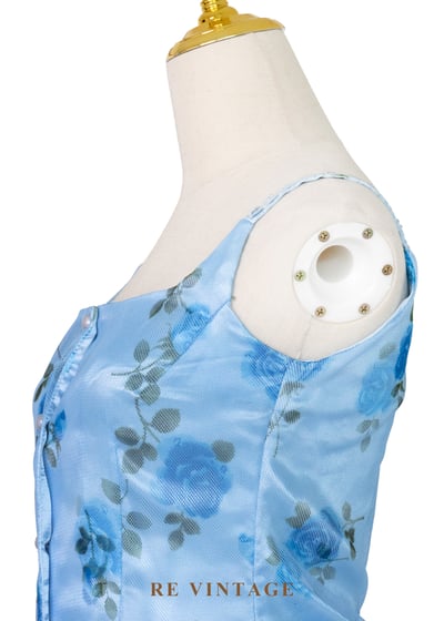 冰藍色の午後玫瑰小背心8