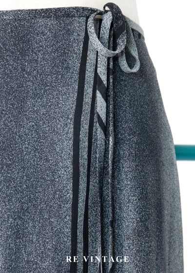 墨色流轉空靈氣質長裙（28"）6