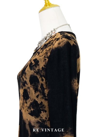 月光下灑落的焦糖渲染長洋裝9