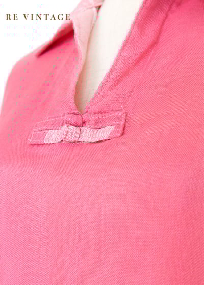 『歐洲寶物』Hot Pink流蘇罩衫9