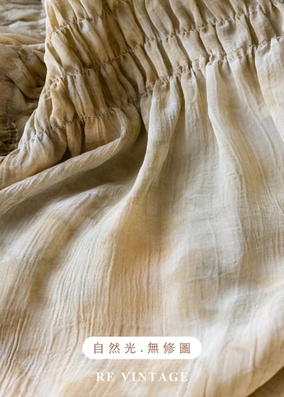 黃棕色霧氣自然暈染長裙（22-28"）14