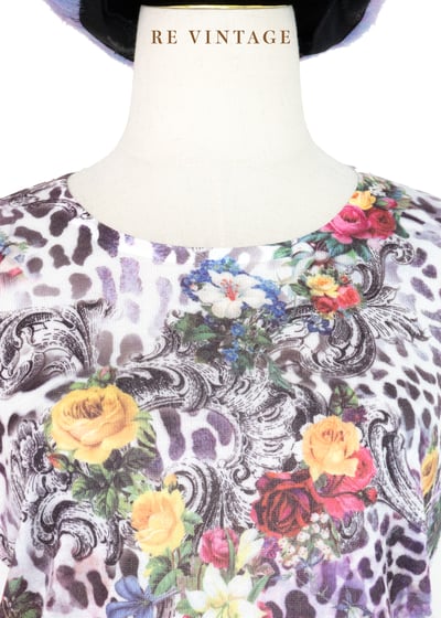 玫瑰花園裡的小豹寶貝薄款針織背心3