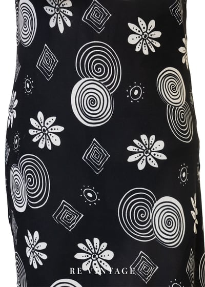 視覺迷宮圖騰細肩帶洋裝7