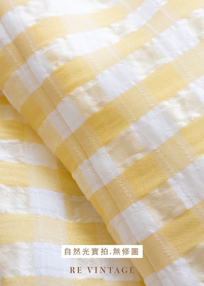 檸檬糖霜格紋小洋裝13