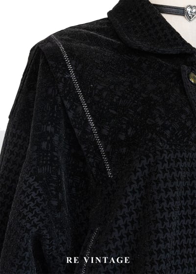 重朔經典千鳥格街頭夾克外套5