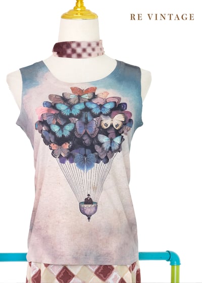 西裝旅人夢蝶之旅背心1