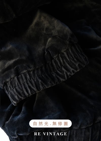 花羽輪廓黑絨深處外套20