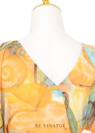 HABIT 抽象藝術圖夏日上衣10