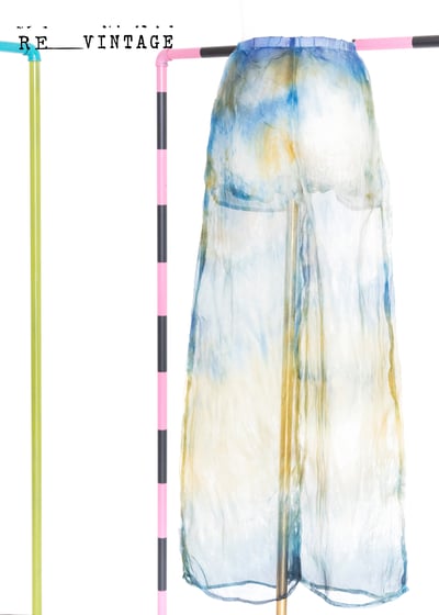 『紐約寶物』唯美透膚深海夕陽長褲13