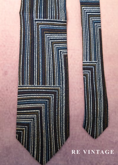 深夜迴路 - 幾何迷宮領帶10