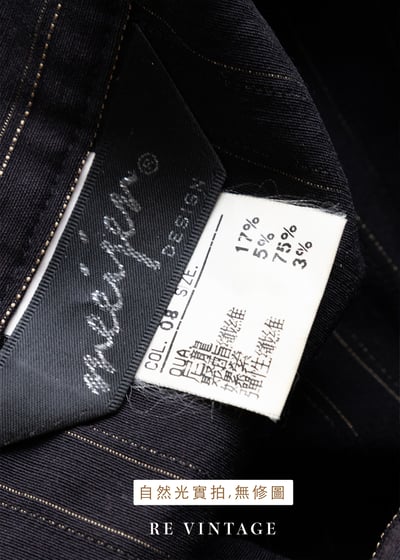 俐落の金花蕾絲拼貼線條及膝裙（27"）15