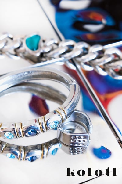 『法國寶物』水星仙子藍鑽鑽手鐲5