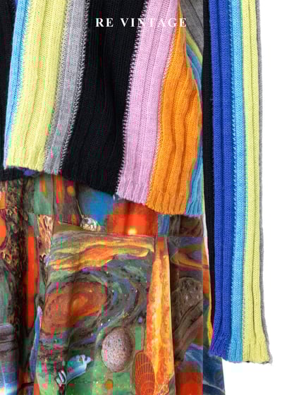 日本製 - 彩虹線條針織毛衣9