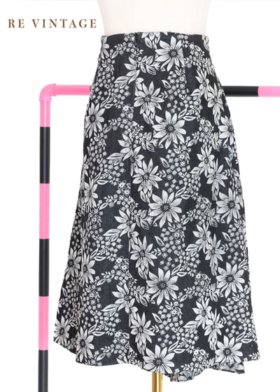 黑夜向日葵中長裙（26"）6