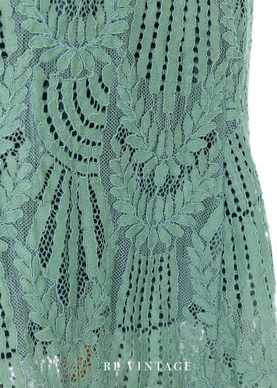 Green Grass 蕾絲中長裙（27"）8