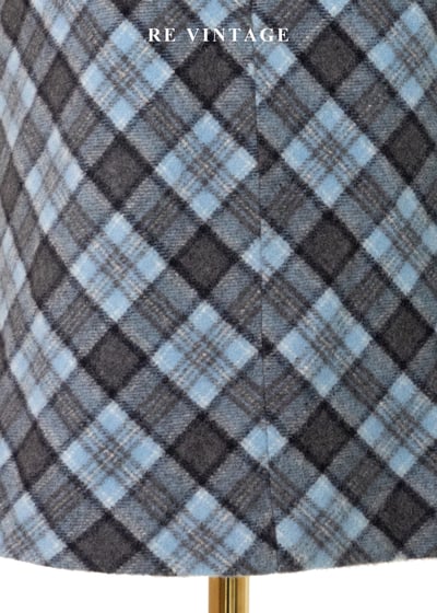 Blue Haze 藍霧格影毛呢短裙（26"）8