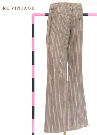 伯恩的秋日散策雅痞條紋褲7