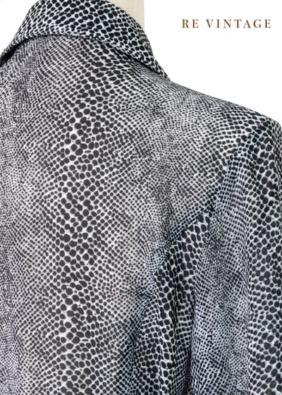 冷調蛇影之夜長版洋裝14