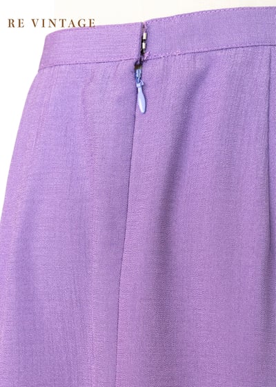 Fairy Wren 紫羅蘭色質感長裙 （25"）4