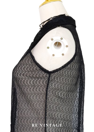 半透夢境中國釦蕾絲洋裝/罩衫11