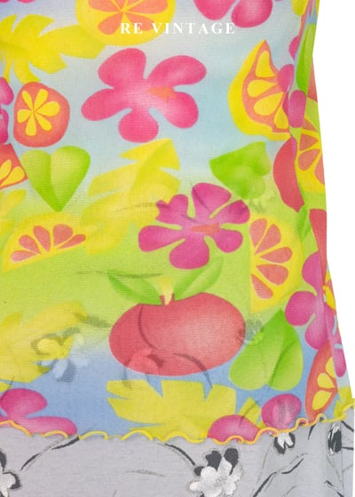 熱帶的花朵拼盤上衣9