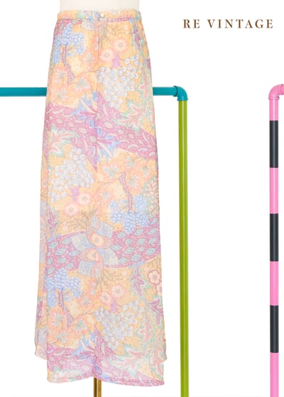 百花齊放粉紅花裙（26-27"）6