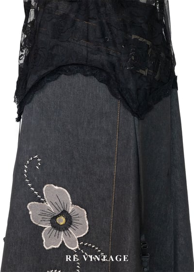 危險的甜美玫瑰蕾絲細肩帶背心4