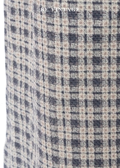 質感單品 - 漫步時光英倫經典細格紋長裙（28"）11