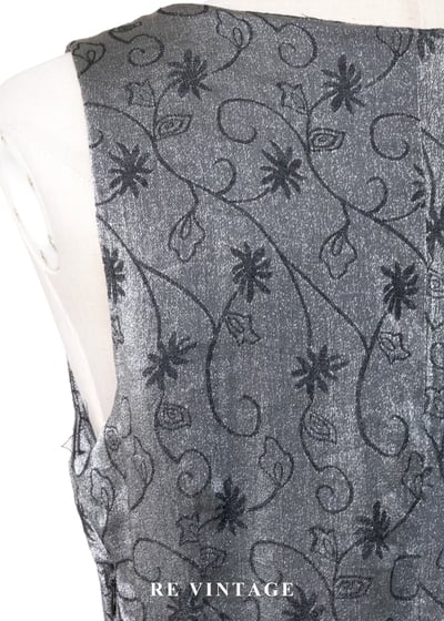 銀河裡的雛菊 - 銀線花卉連身長裙16