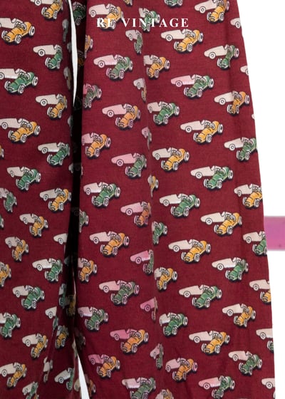 櫻桃紅汽車雙胞胎長袖上衣17