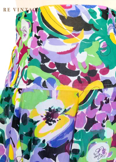 畫家畫布玩色顏料短裙（26"）5