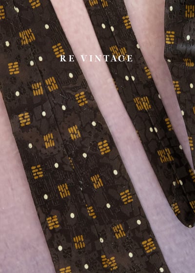 焦糖變形蟲方格點點領帶7