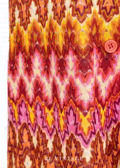 Summer in Paris 粉橘色織品長洋裝14