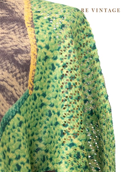 印上可愛針織紋路の薄款針織上衣8