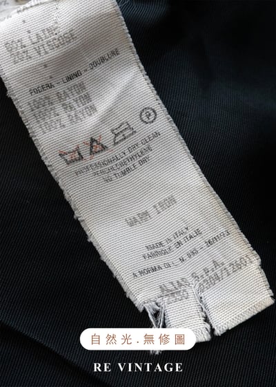 質感單品 - 義大利製 一片式黑色短裙（26"）14