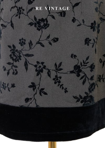 柔霧花園枝葉藤蔓短裙（26"）4