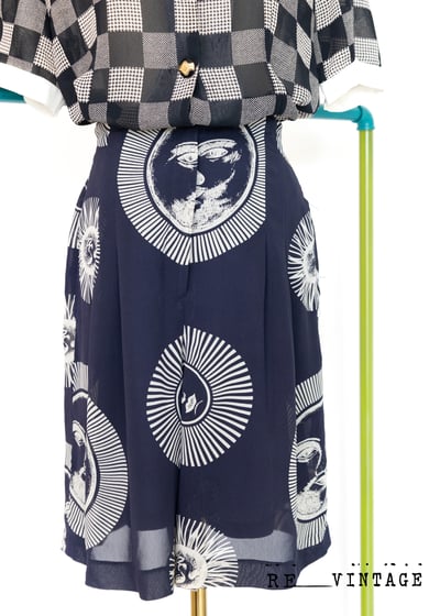 月球晚安雪紡五分褲1