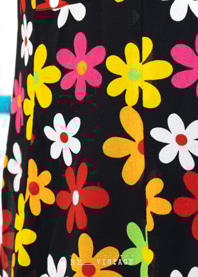 鮮豔百花豔麗細肩帶洋裝13