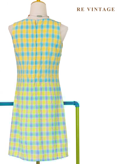 檸檬藍午後野餐夏日洋裝10