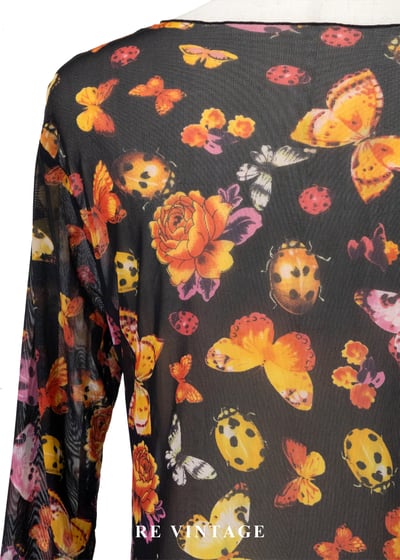 Butterflies After Midnight 透膚網紗洋裝14