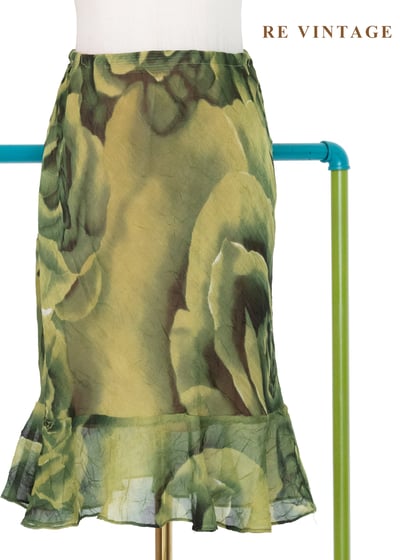 池塘玫瑰倒影短裙（23-26"）7