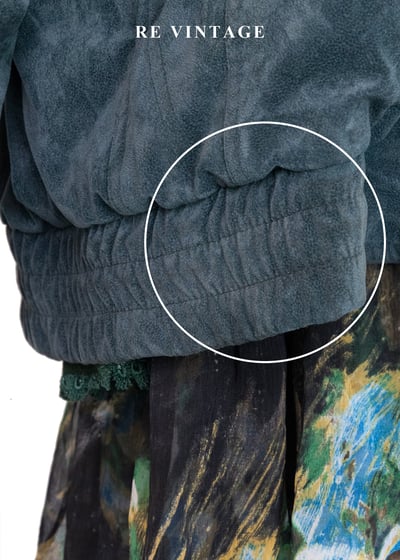 復古孔雀綠工裝夾克外套18